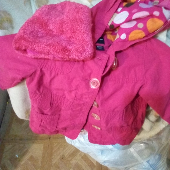 Baby gap jacket with hat - Picture 4 of 5